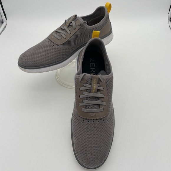 Cole Haan Zero‎ Grand Gray Mesh Casual Lace-Up Sneakers Men’s Size 13 - Picture 1 of 9